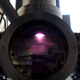 A machine used to deposit electrical circuitry, in the form of a plasma, on top of the diamond in order to make superconductivity measurements.